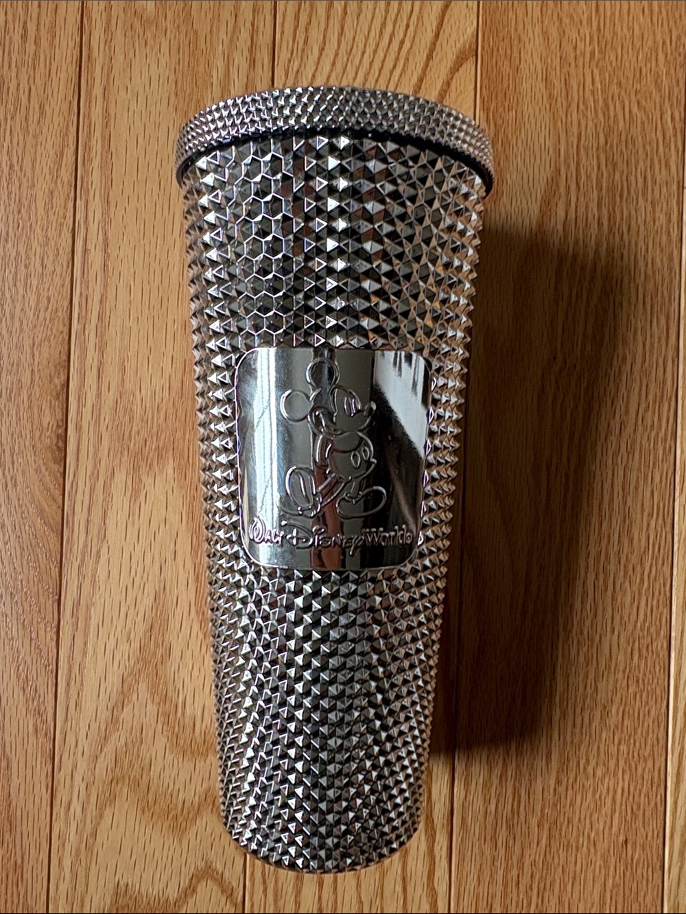 Disney x Starbucks Studded Silver Mickey Tumbler